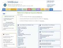 Tablet Screenshot of nimbroker.com